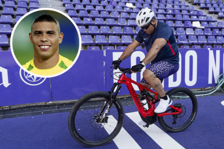 "Người ngoài hành tinh" Ronaldo đạp xe 450 km ăn mừng đội nhà thăng hạng