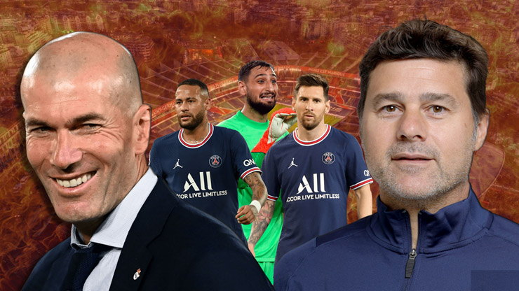 Rộ tin HLV Zidane thay Pochettino ở PSG