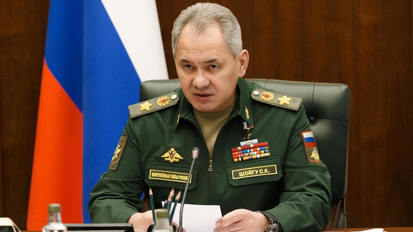 Bộ trưởng Quốc phòng Nga Sergei Shoigu.