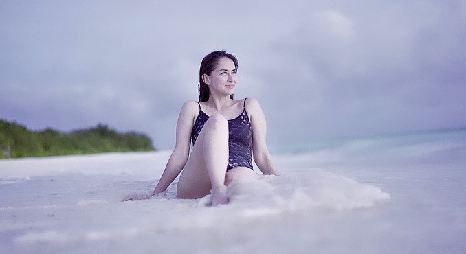 Người đẹp rèn luyện thể thao chăm chỉ để khỏe và đẹp.