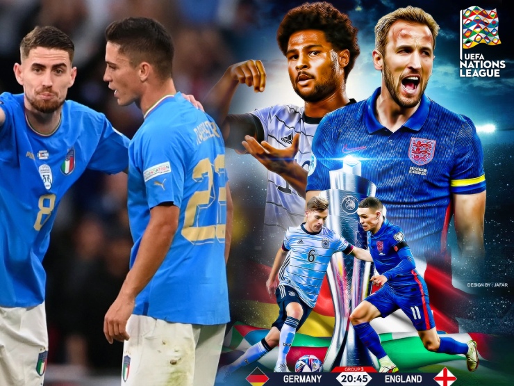 Bóng đá - Soi trận HOT hôm nay: Đức - Anh đại chiến nảy lửa, Italia chờ hưởng lợi (Nations League)