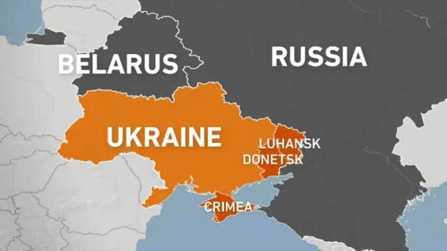 Belarus giáp Nga và Ukraine. Ảnh: Al Jazeera