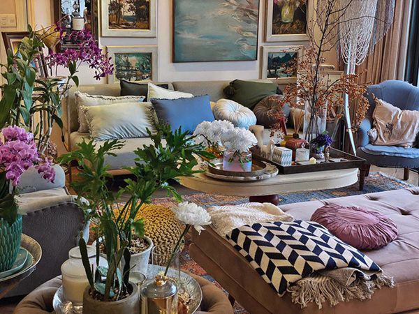 NTK nổi tiếng cho biết việc ngắm hoa mang đến
cho anh năng lượng tích cực.