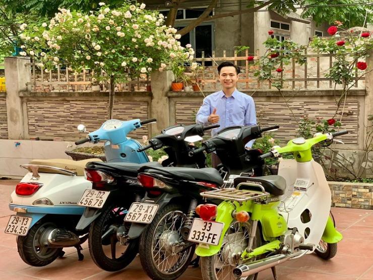 9x Hà Nội chi gần nửa tỷ đồng sưu tầm xe Honda Super Cub biển số “siêu độc”