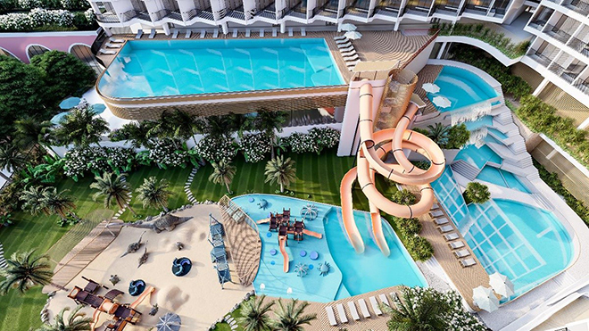 Biệt thự biển độc bản trong lòng 25 tiện ích tại Charm Resort Long Hải - 2