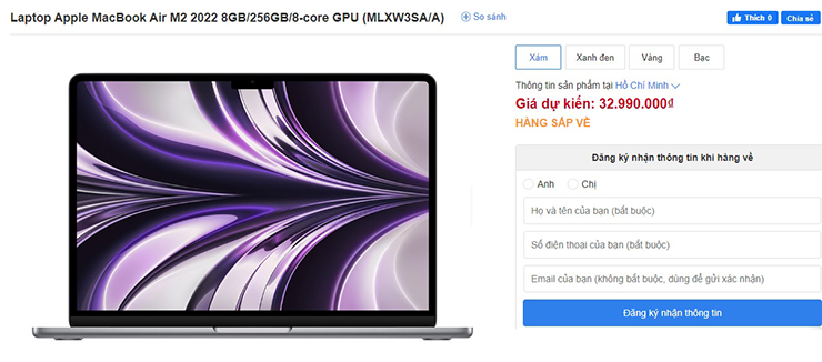 June MacBook price: Up to 4.7 million VND - 1