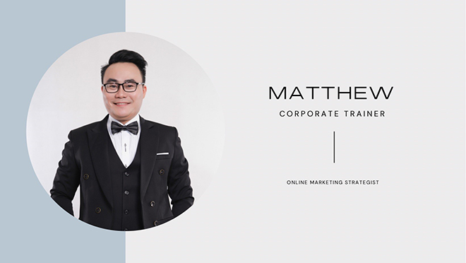Ông Thân Đức Hoà (Matthew) trong banner một chương trình do công ty Modern Communication phối hợp tổ chức cùng TechData cho khách hàng Autodesk tại Việt Nam.
