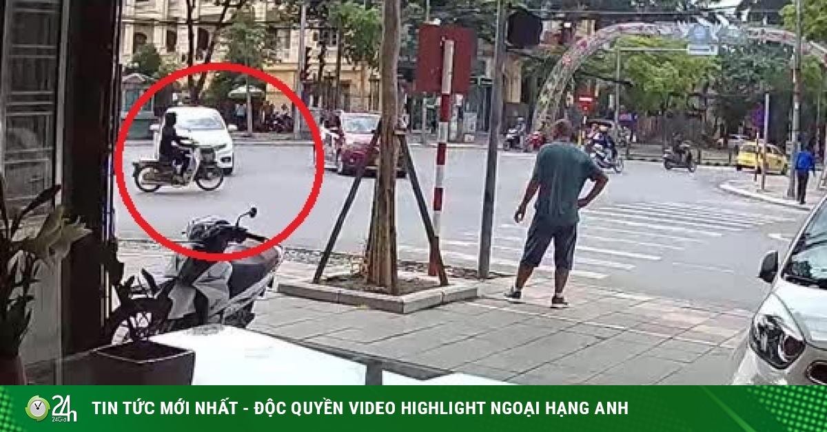In a few seconds, the female “ninja” was hit by a car, both body and car-Media