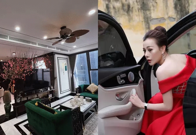"Quỳnh Búp Bê" sống một mình trong một căn hộ cao cấp rộng hơn 100m2&nbsp;tại Hà Nội. Nội thất trong nhà thiết kế&nbsp;theo phong cách châu Âu hiện đại.
