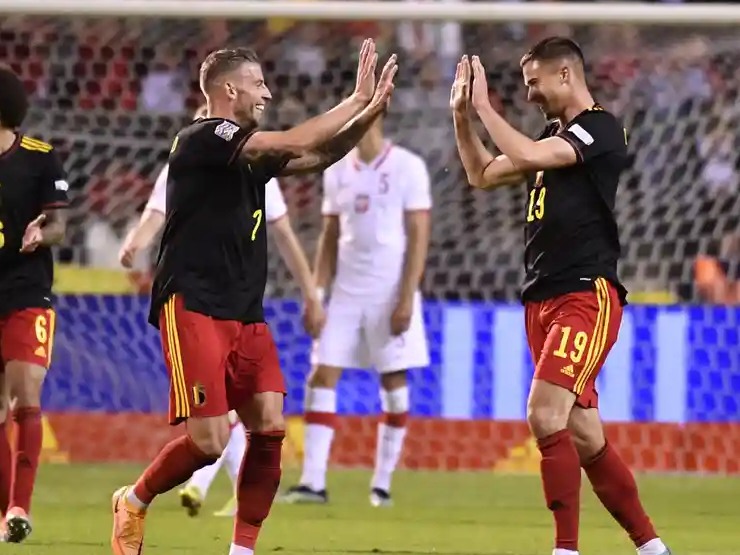 Bóng đá - Video bóng đá Bỉ - Ba Lan: Kinh hoàng "set tennis", Lewandowski bất lực (Nations League)