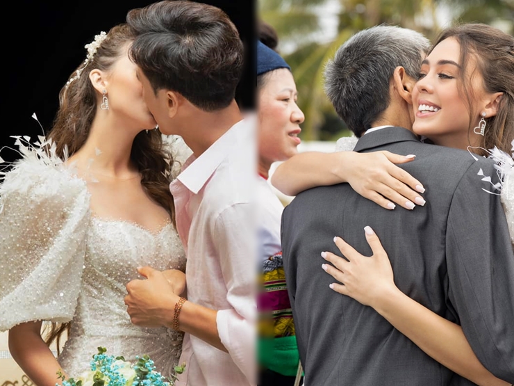 Đời sống Showbiz - Vợ Tây của Bùi Tiến Dũng đăng "ảnh hiếm", hé lộ mối quan hệ với nhà chồng