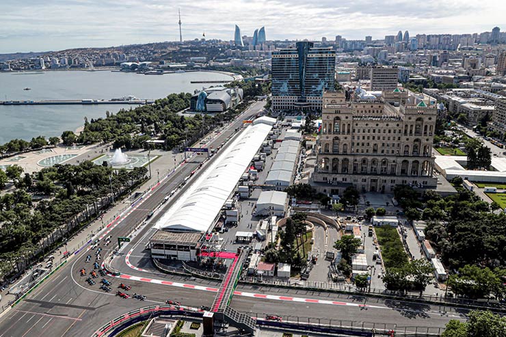 Baku trong một cuối tuần F1