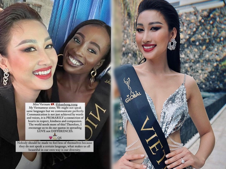 Đời sống Showbiz - Trước chung kết, lộ tin nhắn của các thí sinh Miss Global cho đại diện Việt Nam Đoàn Hồng Trang