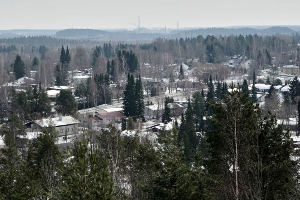 Một thị trấn biên giới giáp Nga của Phần Lan. Ảnh: Reuters