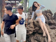 Đời sống Showbiz - Phan Văn Đức tình tứ bên &quot;chàng trai lạ&quot;, bà xã hot girl nói ngay câu này