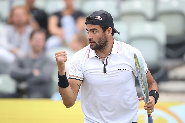 Berrettini thể hiện bản lĩnh ở loạt tie-break