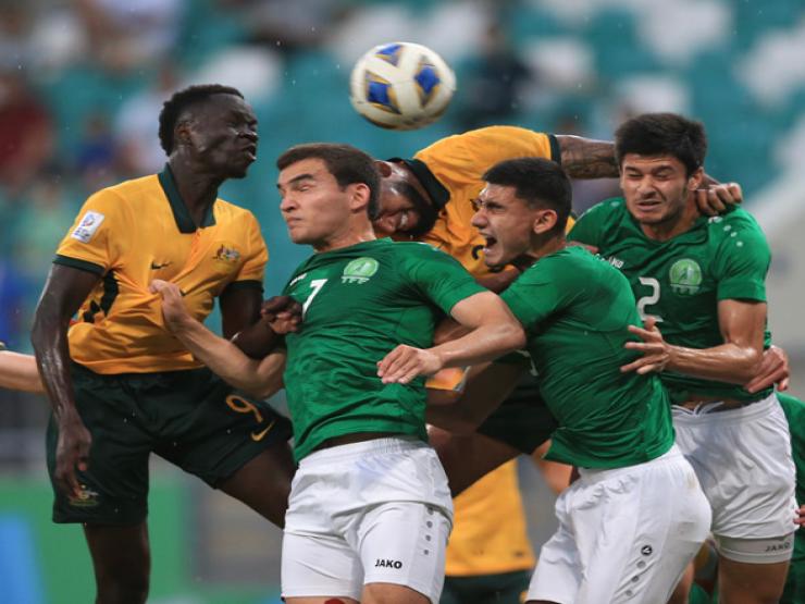 Video bóng đá U23 Australia - U23 Turkmenistan: Đoạt vé vàng nhờ bàn phản lưới (Tứ kết U23 châu Á)