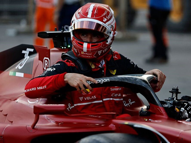 Đua xe F1, Azerbaijan GP: Leclerc “ghi điểm” phút chót, giành pole tại Baku
