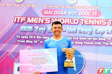 Lý Hoàng Nam lập cú đúp vô địch giải tennis nhà nghề, trở lại top 400 ATP