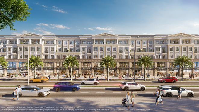 Tâm điểm mua sắm, giải trí sầm uất tại phố thương mại Broadway, Vinhomes Grand Park