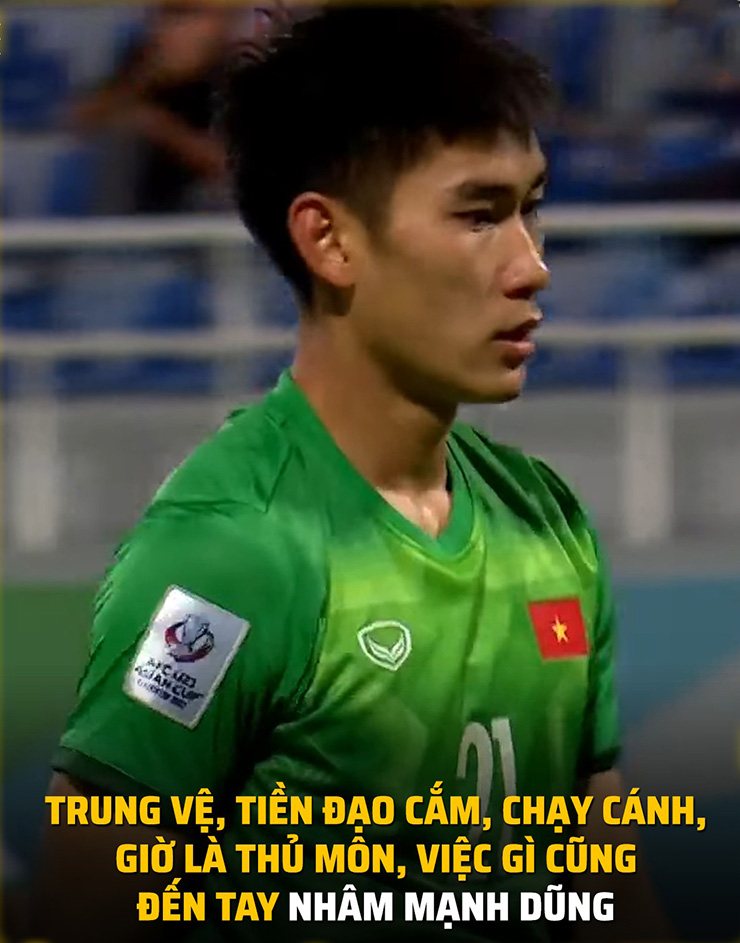 Cầu thủ đa năng nhất hiện tại của bóng đá Việt Nam.