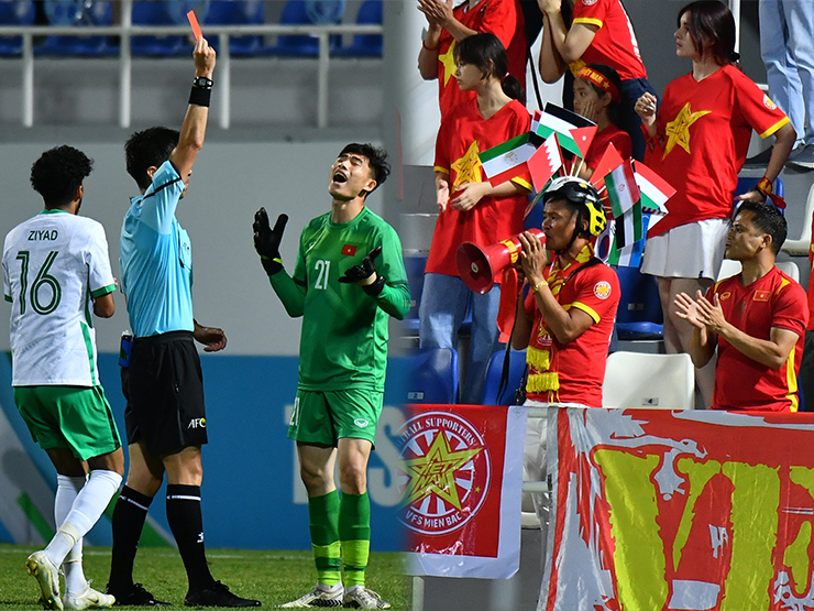 Bóng đá - Thực hư fan Việt Nam "tấn công" trọng tài sau trận thua Saudi Arabia