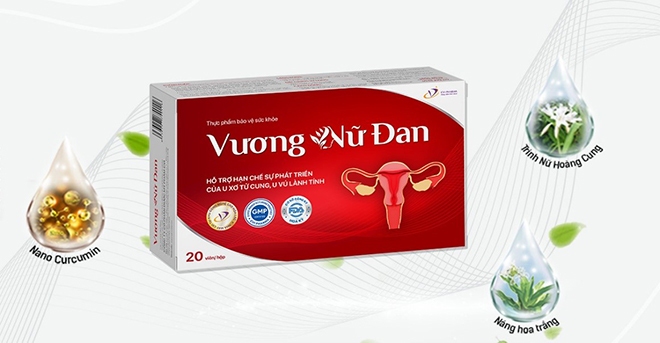 Bộ ba thảo dược hỗ trợ hạn chế sự phát triển của khối u&nbsp;nổi tiếng được kết hợp trong sản phẩm Vương Nữ Đan