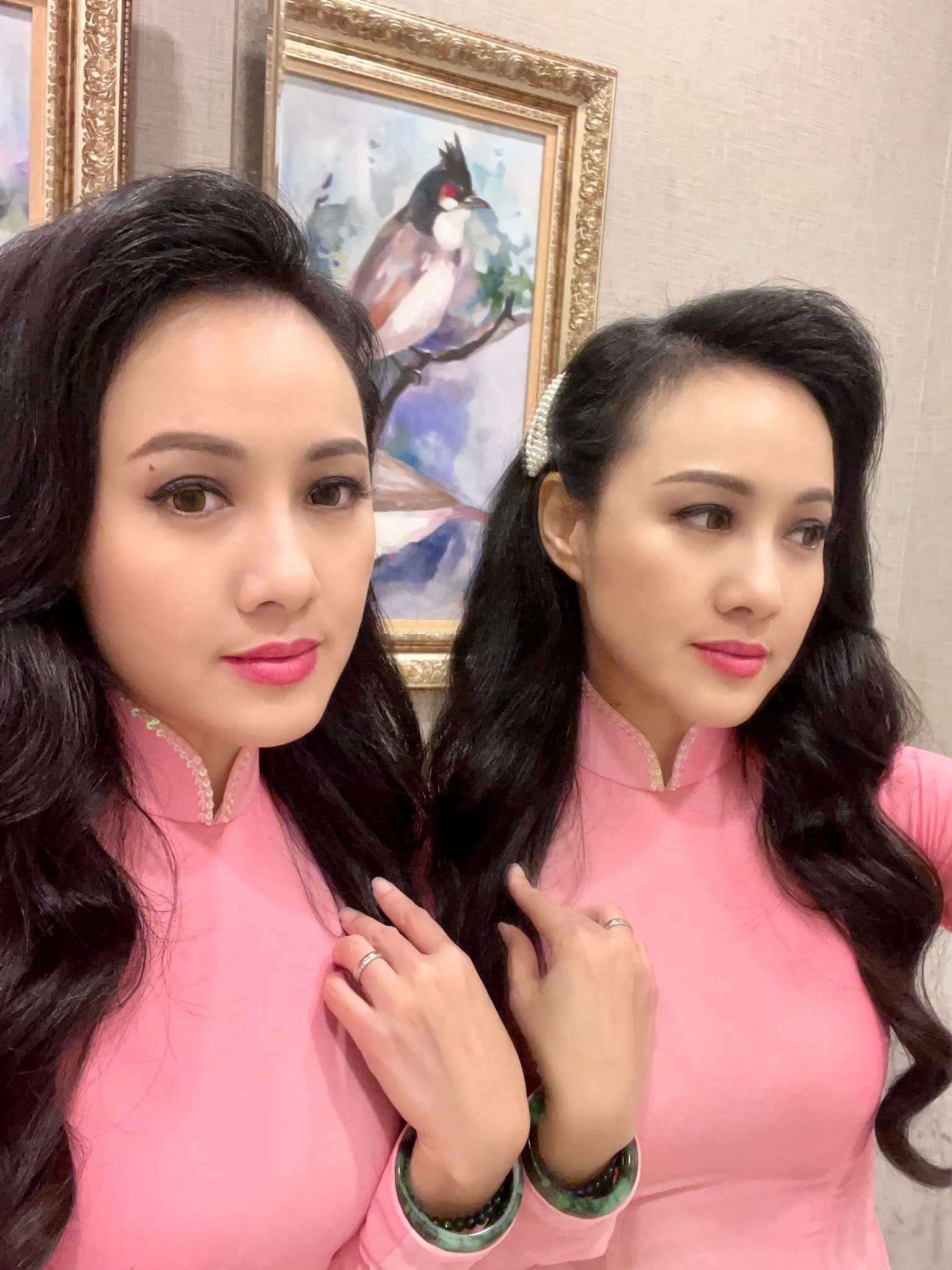 "Cô Hoài Anh nào xinh hơn?" - nữ BTV viết status hóm hỉnh trên trang cá nhân