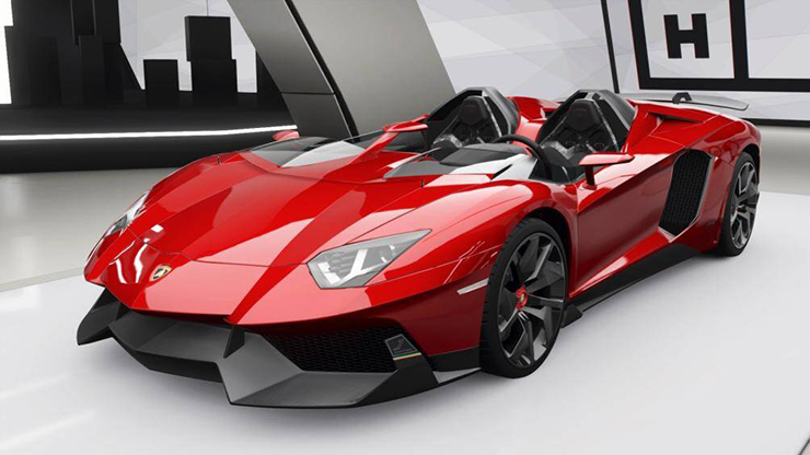 1. Lamborghini Aventador J (số lượng xe sản xuất: 1 chiếc)

