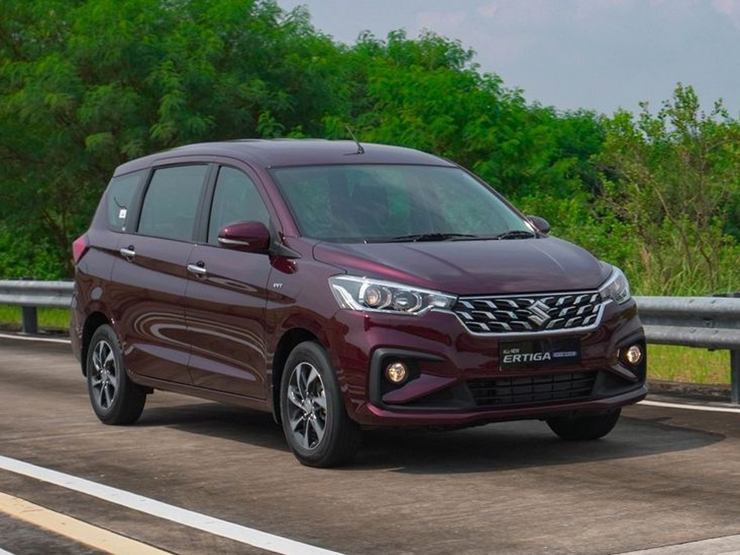 Suzuki Ertiga Hybrid 2022 trình làng với ngoại hình bắt mắt, giá từ 430 triệu