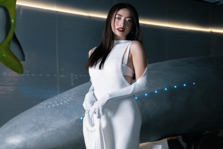 Hoa hậu Lương Linh, Hà Hồ diện phong cách tương lai tại show Cường Đàm