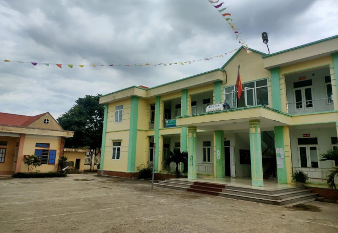 Công sở xã Thành Mỹ - nơi ông Trương Văn G. bị bắt quả tang có quan hệ "không trong sáng" với nữ Chủ tịch Hội phụ nữ xã Thành Mỹ