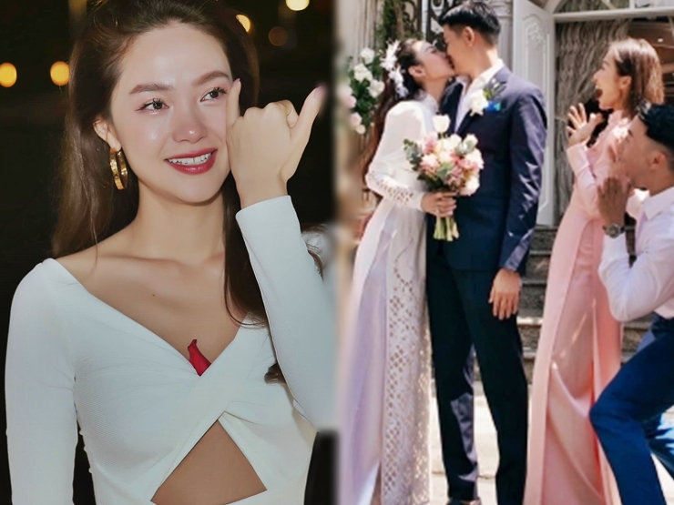 Đời sống Showbiz - Minh Hằng nói gì về việc giấu mặt chồng trong lễ cưới?