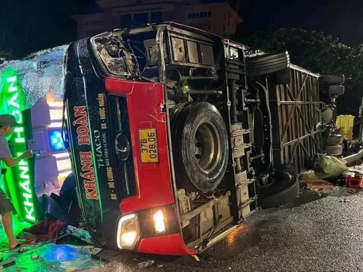  “Lý lịch” ô tô khách giường nằm gây tai nạn khiến 4 người tử vong ở Ninh Bình