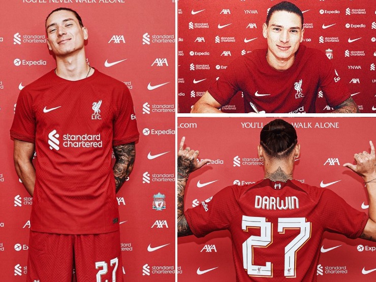 Bóng đá - Liverpool ra mắt "bom tấn" Nunez đắt nhất lịch sử, khoe clip "đếm cúp" cực chất