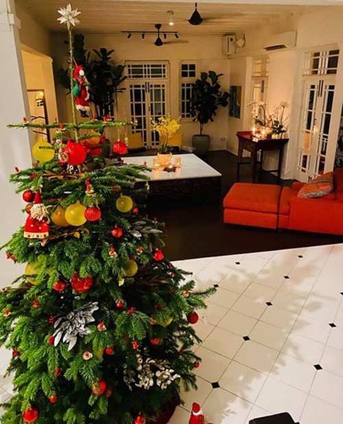 Bốn phòng ngủ được bố trí tại tầng 2 của nhà
chính.