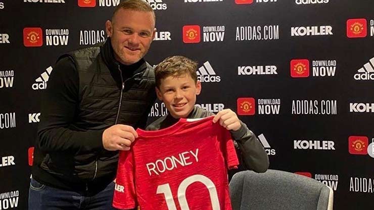 Kai Rooney lập kỷ lục ghi bàn ở đội U12 MU