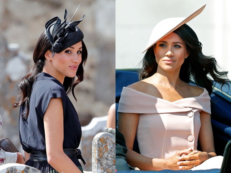 Thời trang - Bộ sưu tập mũ đội đầu siêu đẹp của Meghan khi còn là công nương