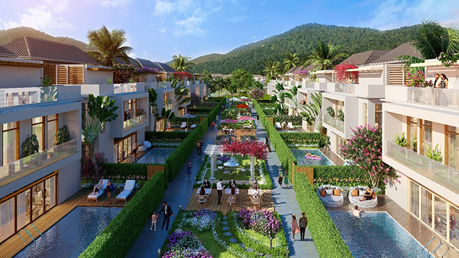 Một góc phối cảnh dự án Khu đô thị Thống Nhất