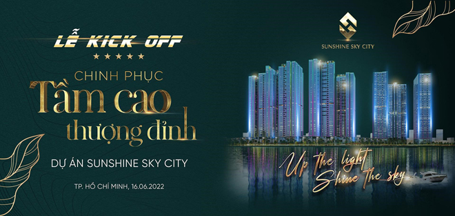 Lễ Kick-off Sunshine Sky City truyền cảm hứng “Chinh phục tầm cao thượng đỉnh” cho hơn 1.500 chiến binh kinh doanh