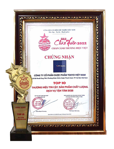 Thành tựu nổi bật của Tokyo Pharma