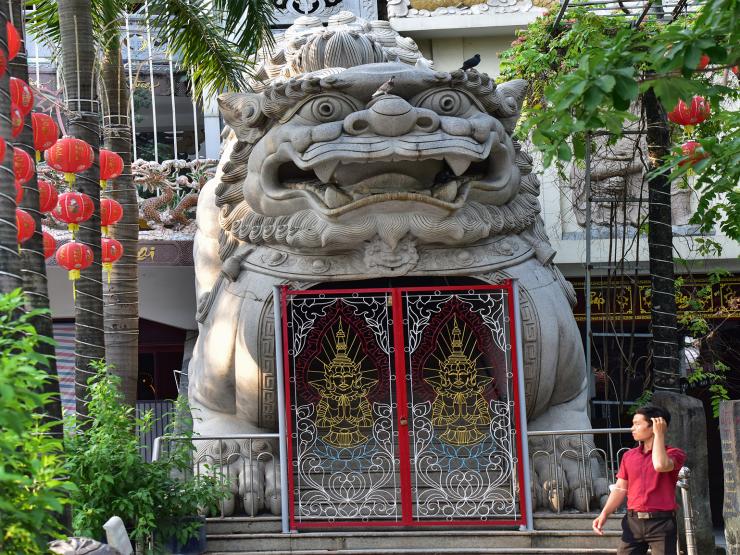 Ngôi chùa ở TP.HCM có cặp kỳ lân bằng đá lớn nhất Việt Nam