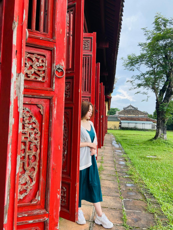 Check-in ở hệ thống trường lang trong Đại nội Huế