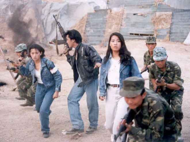 Trong phim "Hồng hài tặc", Quan Kế Huy sánh vai cùng Lý Hùng và Trương Ngọc Ánh.