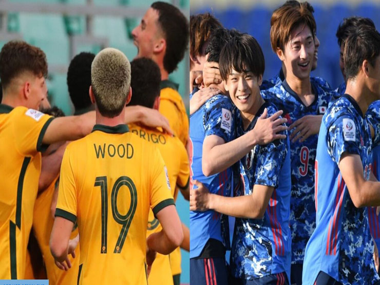 Video bóng đá U23 Nhật Bản - U23 Australia: 3 bàn tưng bừng, uy lực ”Samurai xanh” (U23 châu Á)
