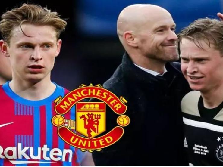 Nóng: Ten Hag gọi điện thuyết phục, De Jong dọn sạch đồ ở Barca chờ về MU