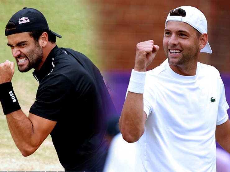 Thể thao - Video tennis Berrettini - Krajinovic: Uy lực "chuyên gia sân cỏ", lên ngôi xứng đáng (Chung kết Queen's Club)