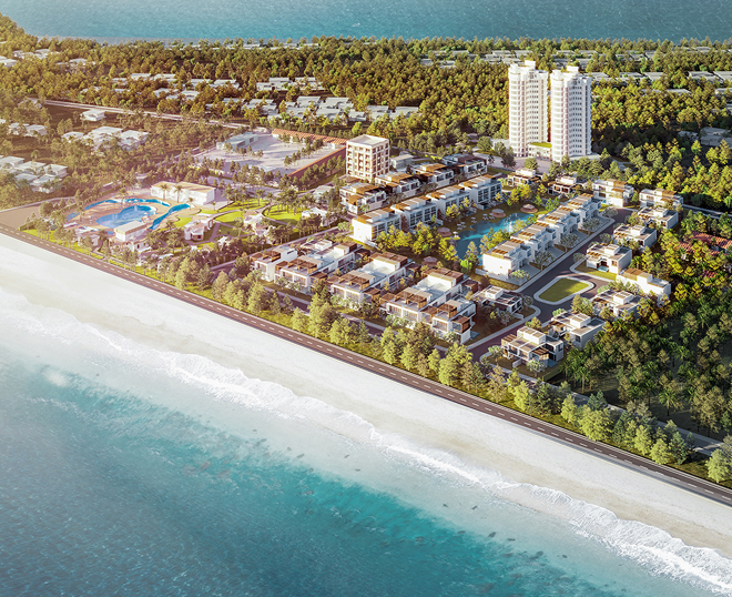 Nằm trên khu đồi dương xanh tươi hơn 20 năm tuổi toàn bộ các biệt thự của Zenna Villas đều có tầm nhìn hướng biển và rừng dương