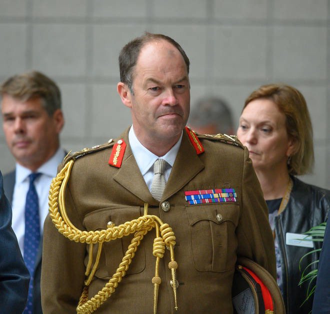 Tướng Patrick Sanders – người mới nhậm chức Tổng Tham mưu trưởng quân đội Anh hôm 13.6 (ảnh: Sky News)