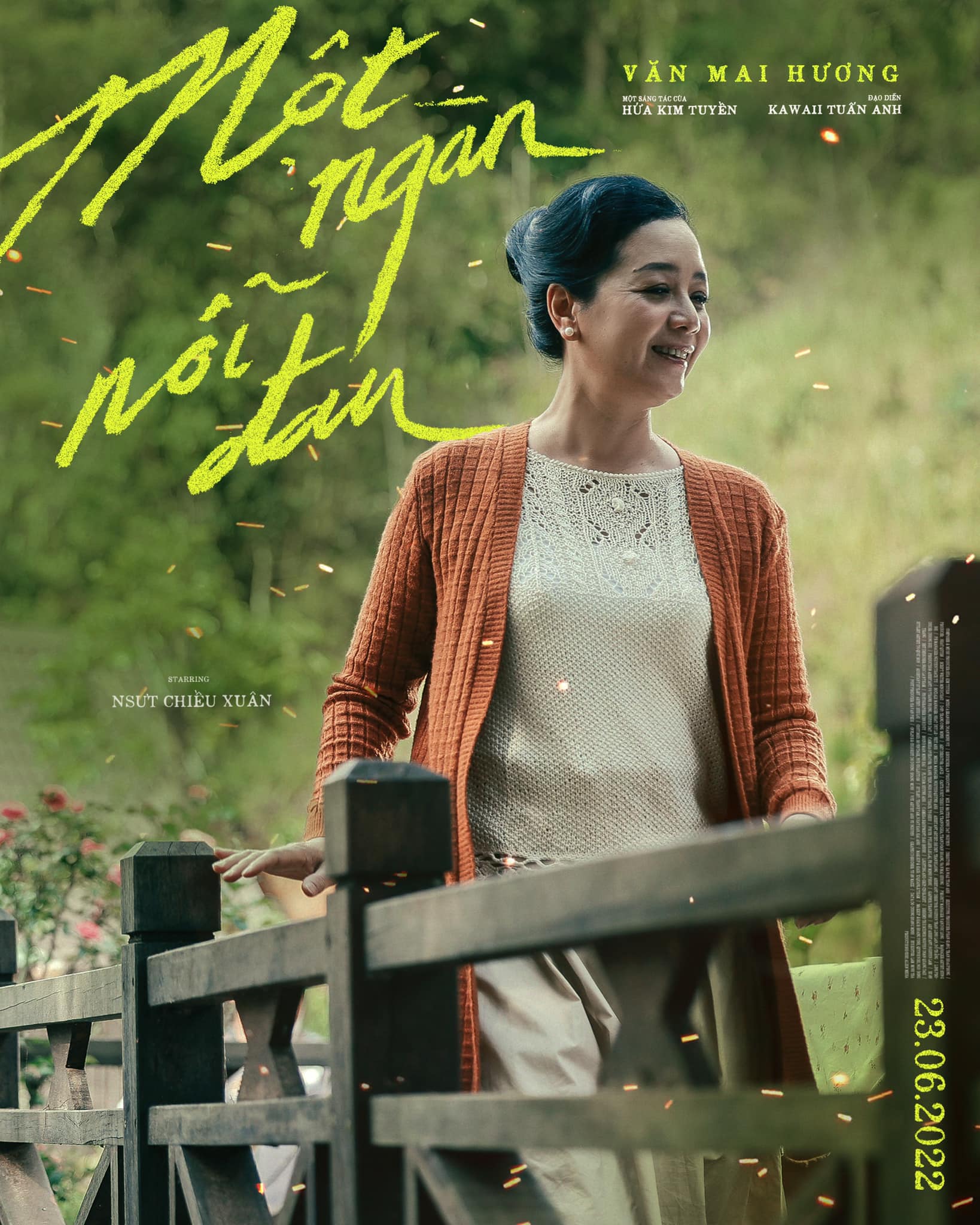 Nghệ sĩ Chiều Xuân chia sẻ hình ảnh tham gia diễn xuất trong MV của Văn Mai Hương